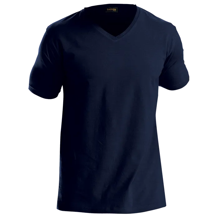 170g Slim Fit V-Neck T-Shirt Mens