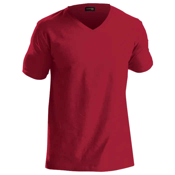 170g Slim Fit V-Neck T-Shirt Mens