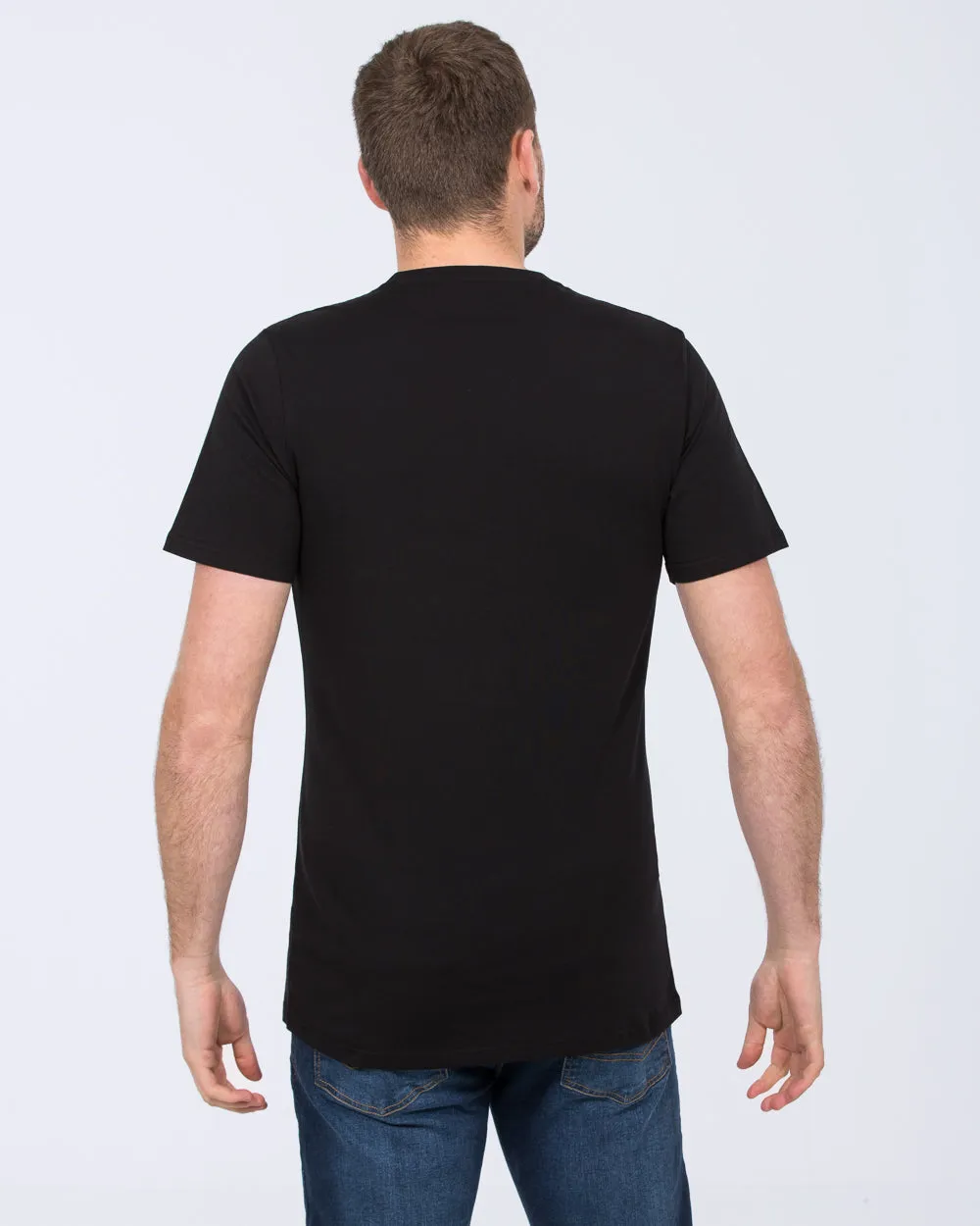 2t Felix Tall V-Neck T-Shirt (black)