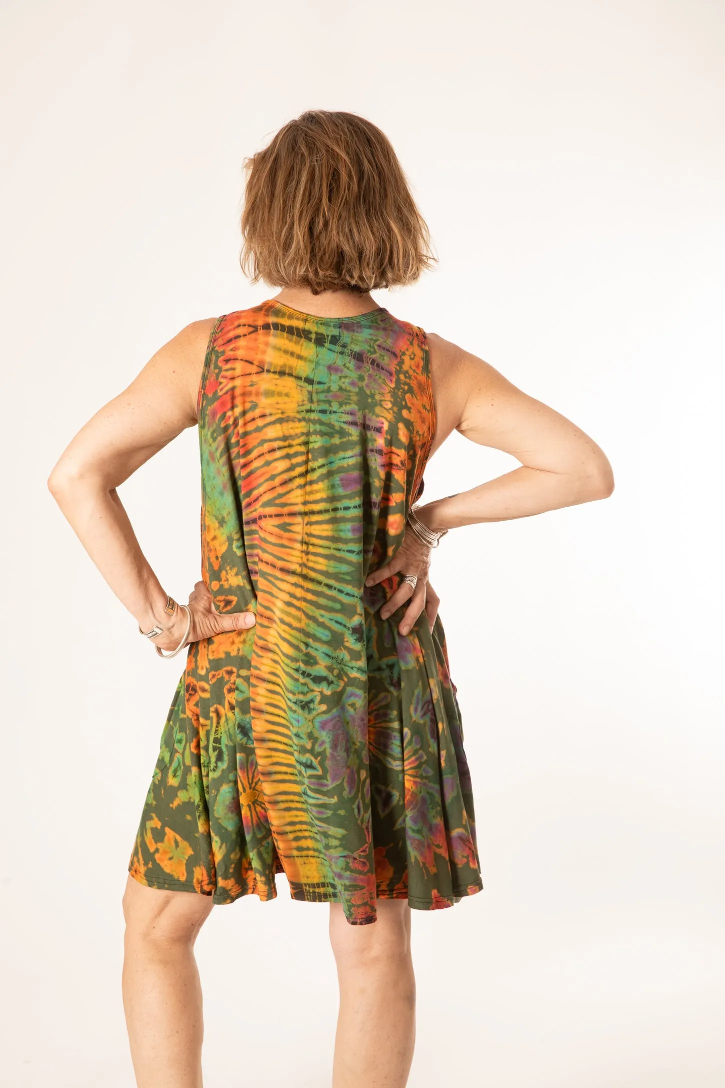 Althea Mudmee Tie Dye Tank Dress