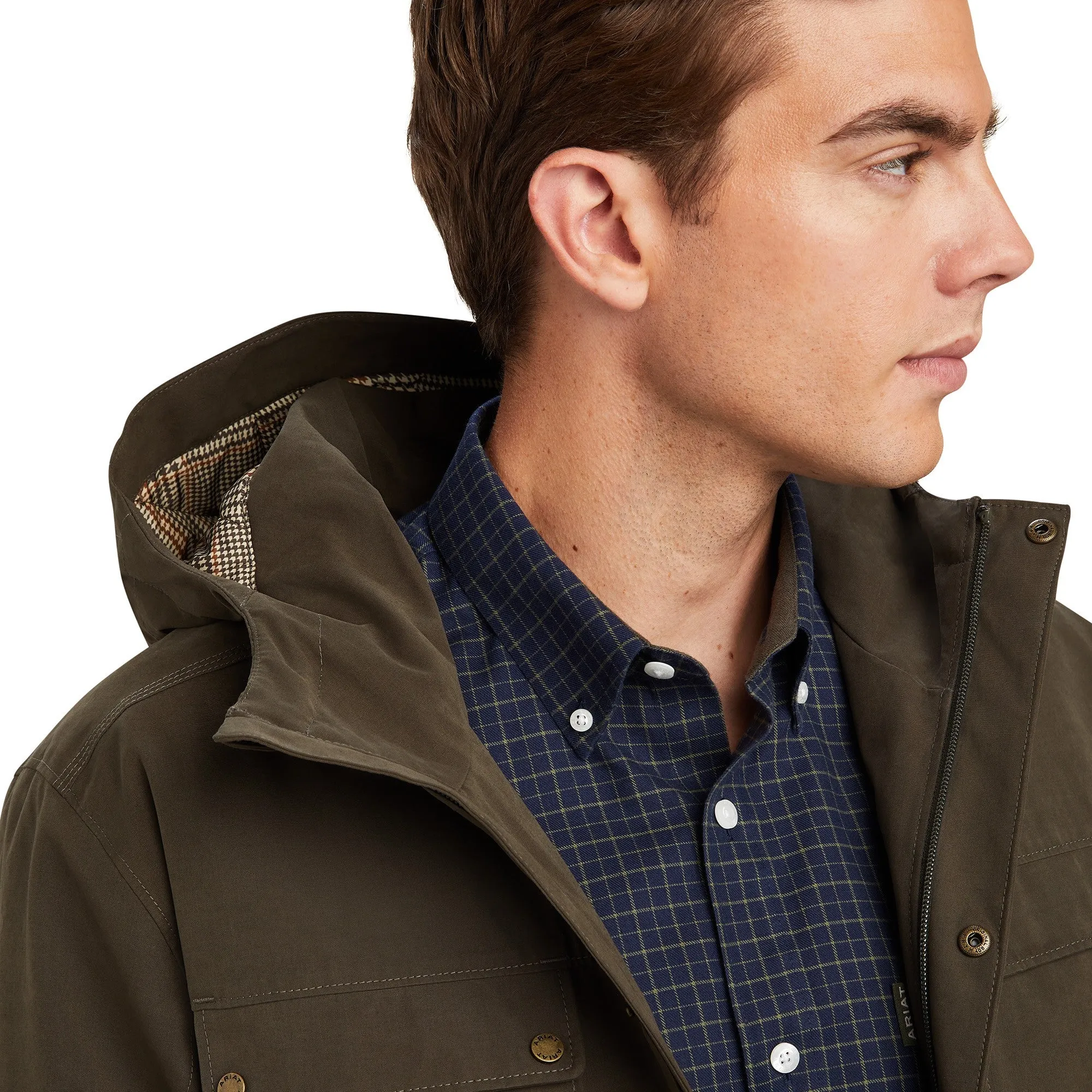 Ariat Mens Argentium Insulated Parka - Earth