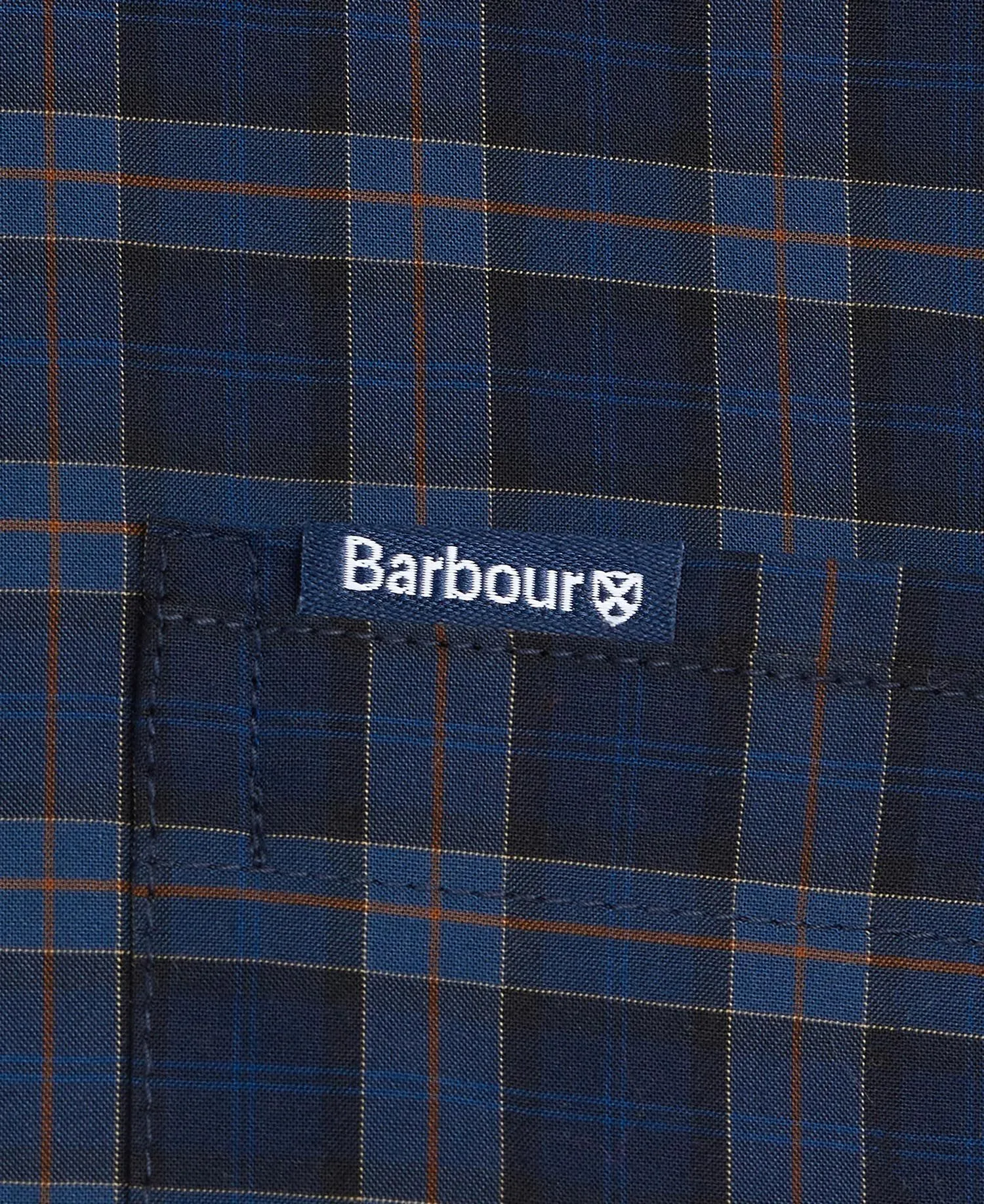 Barbour Lomond Tailored Buttondown Collar Shirt in Midnight Tartan