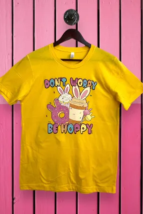 BC DONT WORRY BE HOPPY - YELLOW