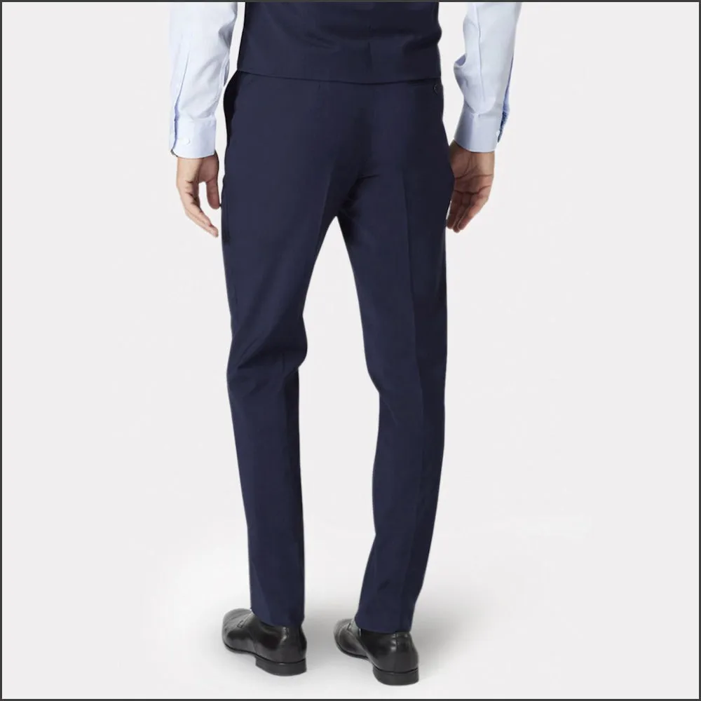 Brook Taverner Avalino Mid Blue Suit--