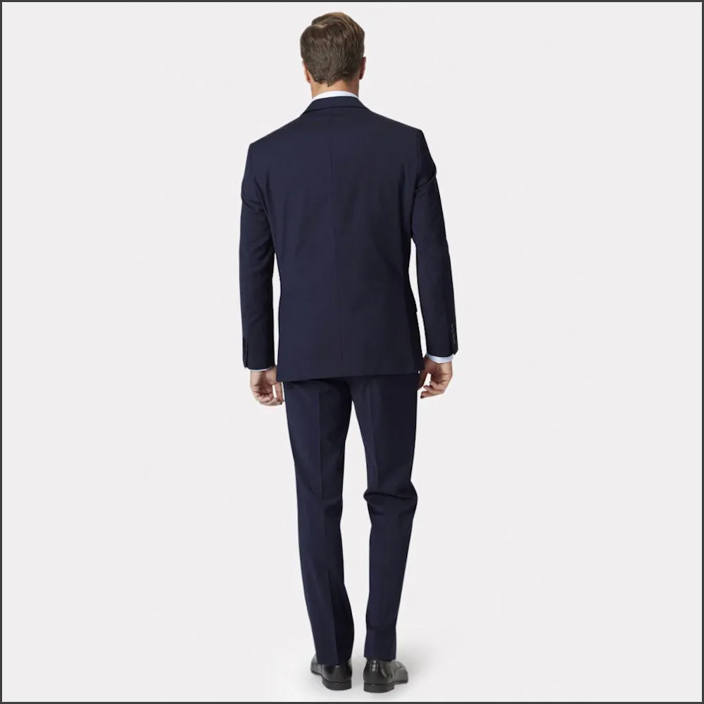 Brook Taverner Avalino Mid Blue Suit--