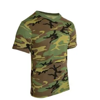 Camo V-Neck T-Shirt