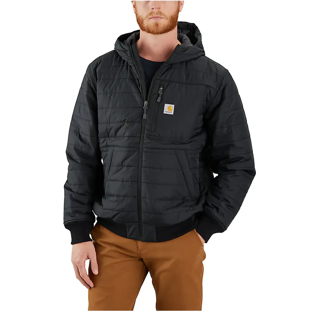 Carhartt Men's Rain Defender Relaxed Fit Lightweight Insulated Hooded Jacket