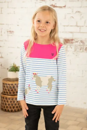 Causeway Girls Top - Bunny Kid Print