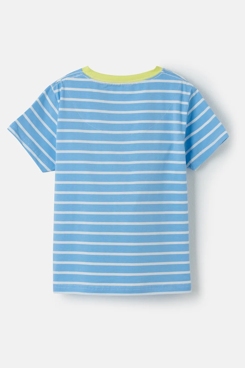 Causeway Short Sleeve - Blue Stripe Bunny