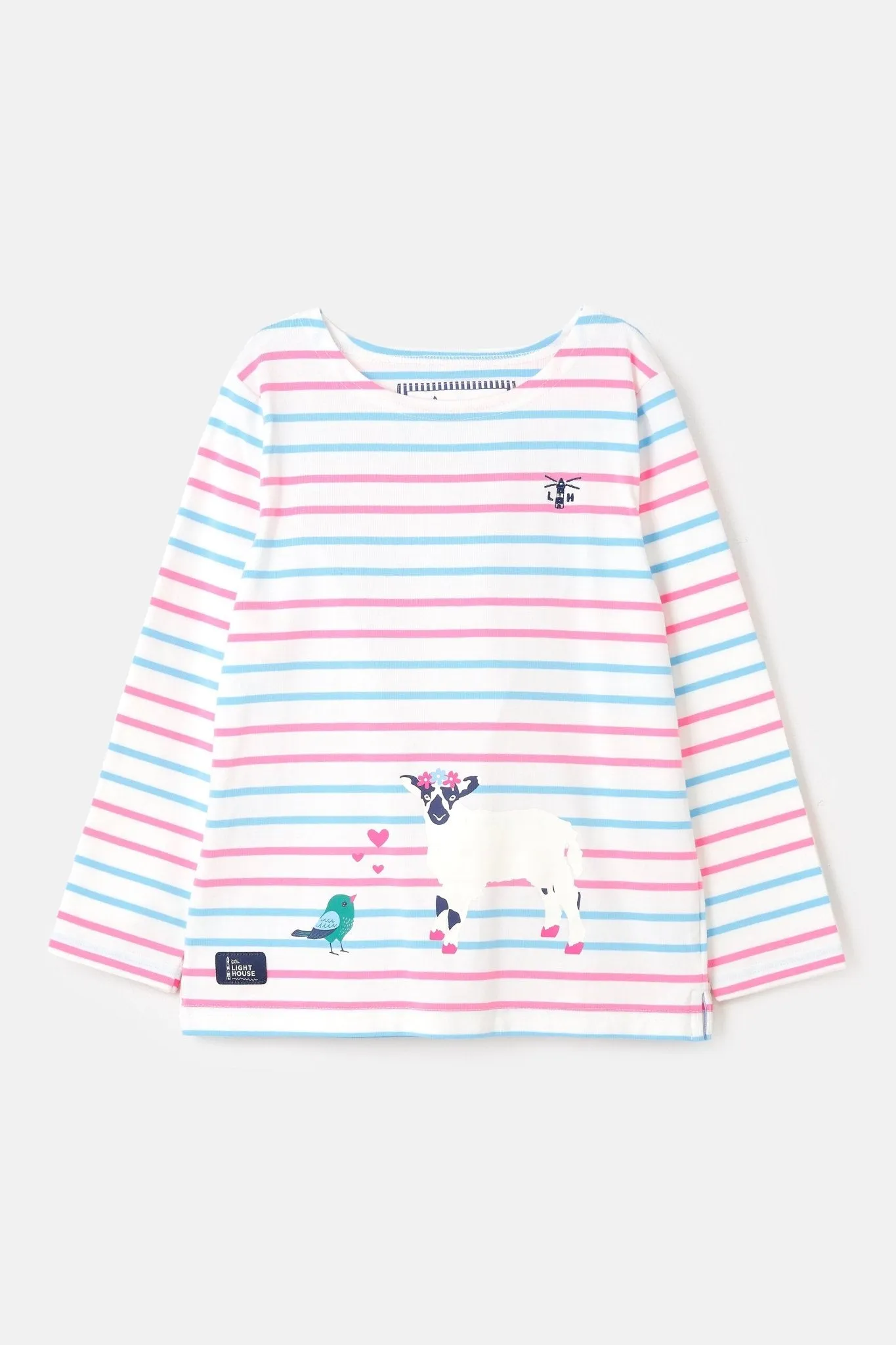 Causeway Top - Lamb Bird Print