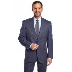 Circle S Men's Apparel - Heather Vegas Sportcoat - Navy