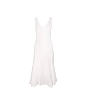 COLETTE PATCHWORK DRESS WHITE