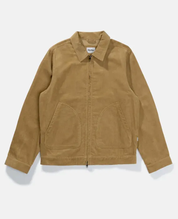 Cord Utility Jacket in Camel