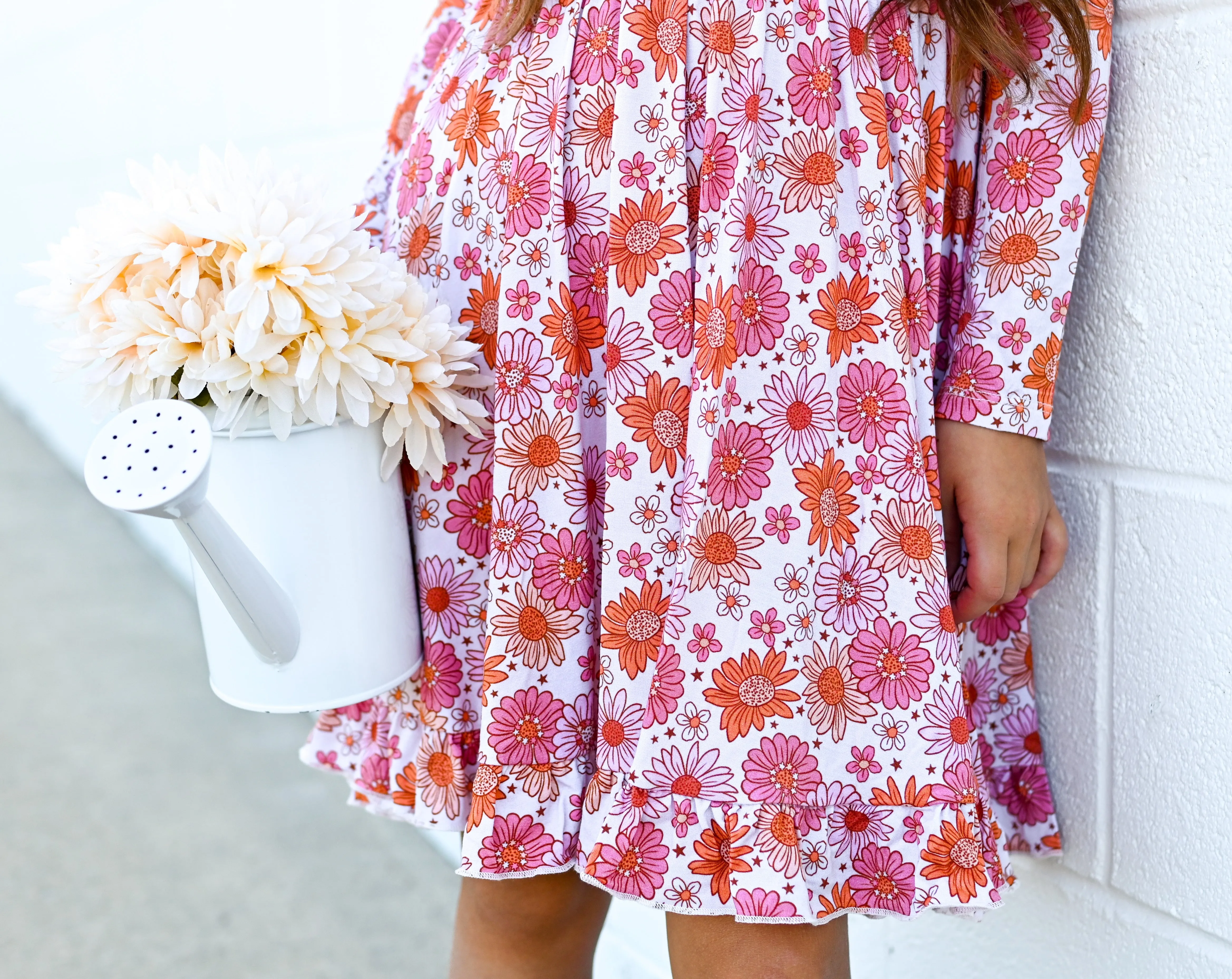 DAISY GARDEN DREAM RUFFLE DRESS