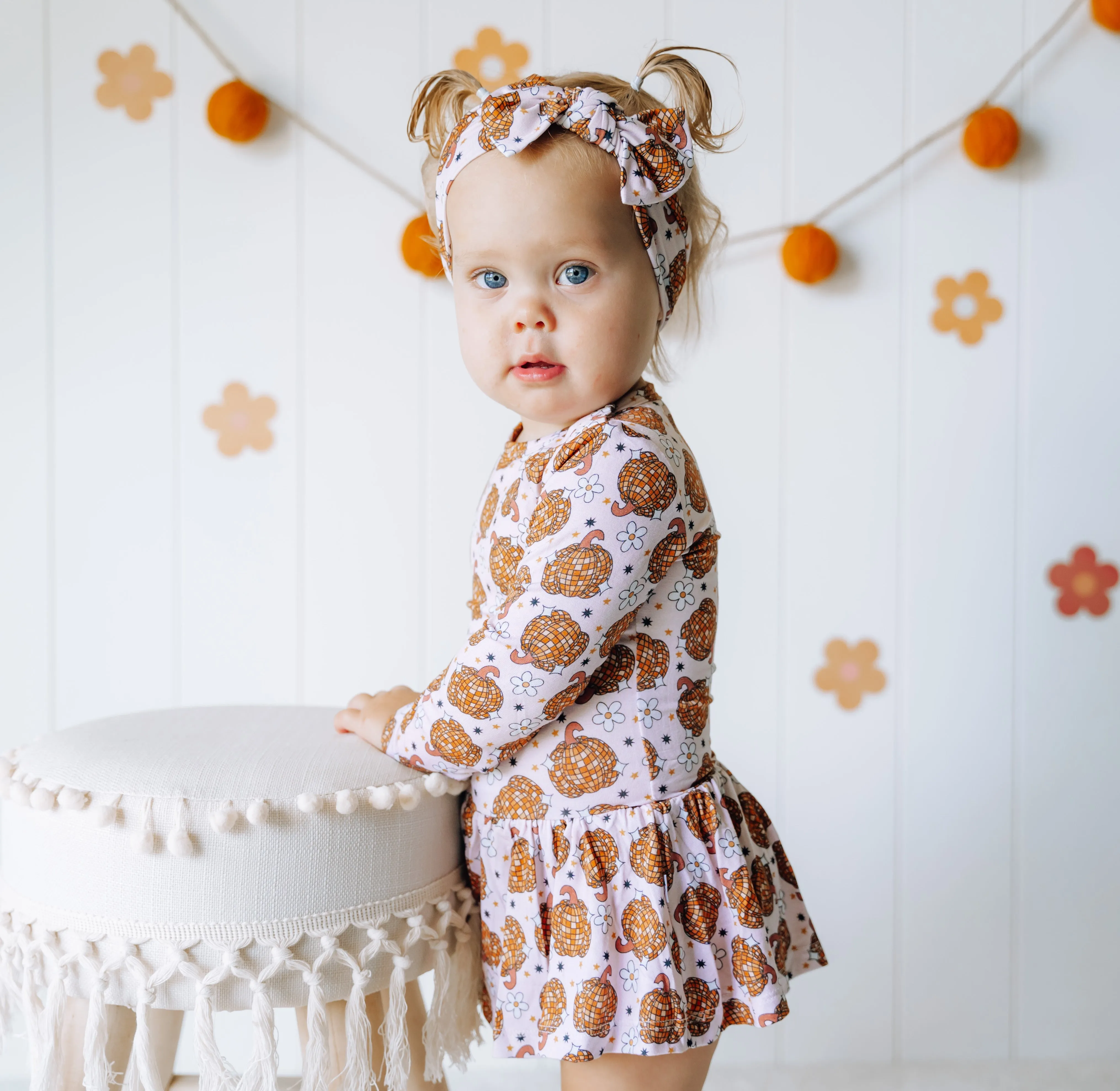 DISCO PUMPKIN DREAM BODYSUIT DRESS