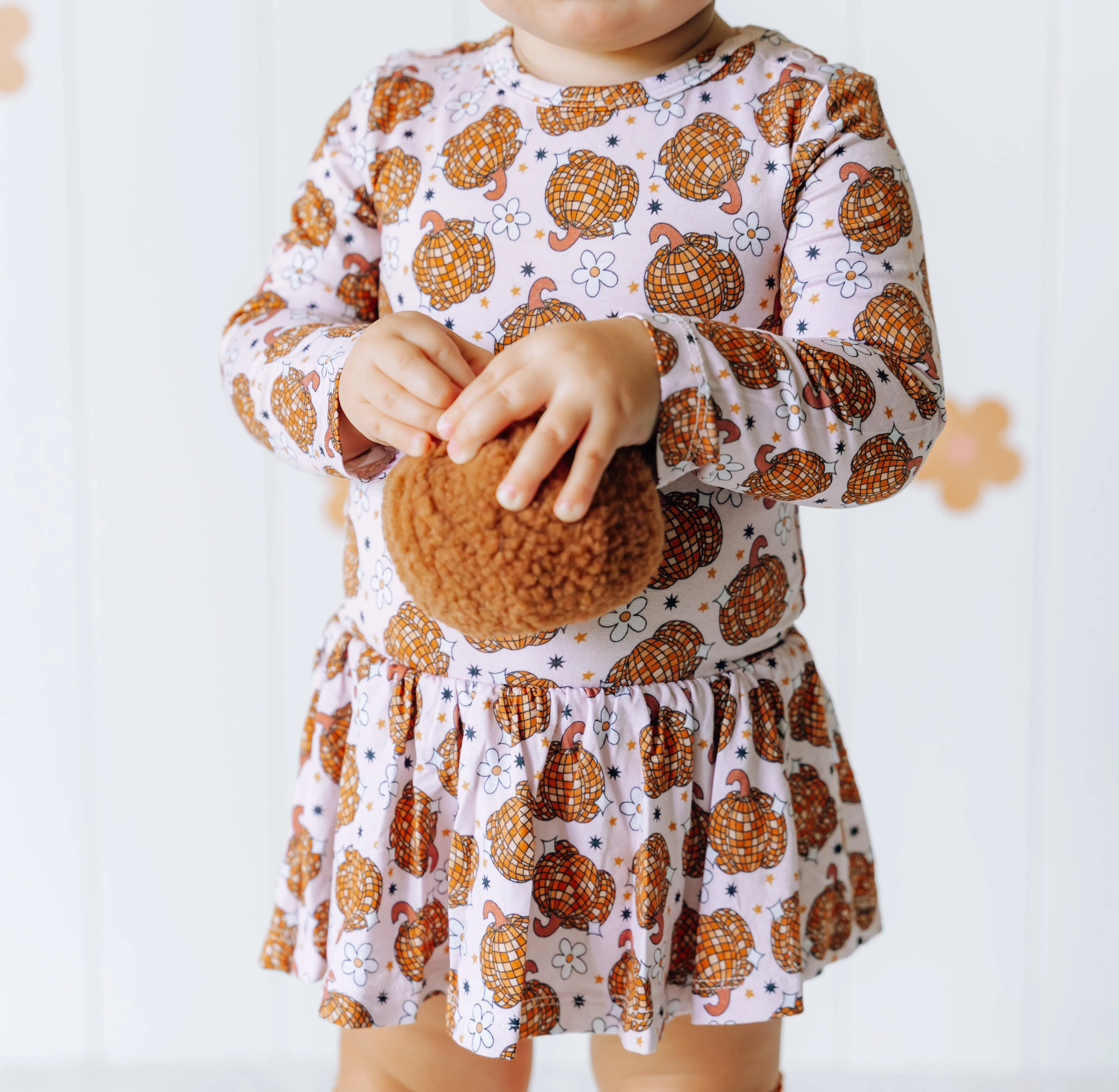 DISCO PUMPKIN DREAM BODYSUIT DRESS