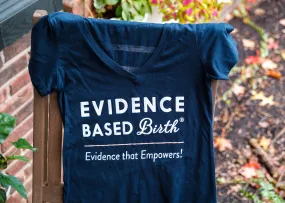 Evidence Based Birth V-neck T-shirt