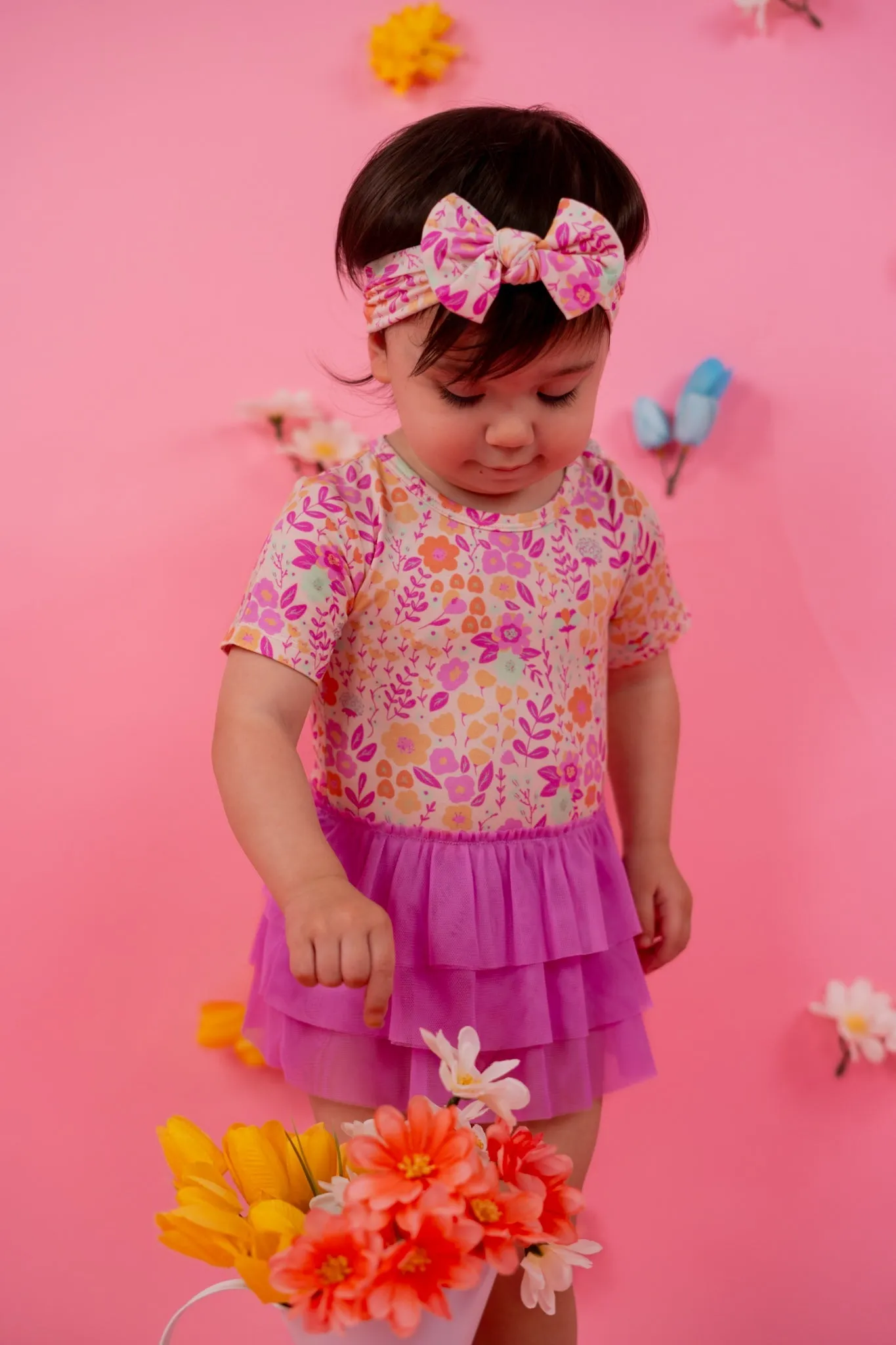 GARDEN TREASURES DREAM TUTU BODYSUIT DRESS