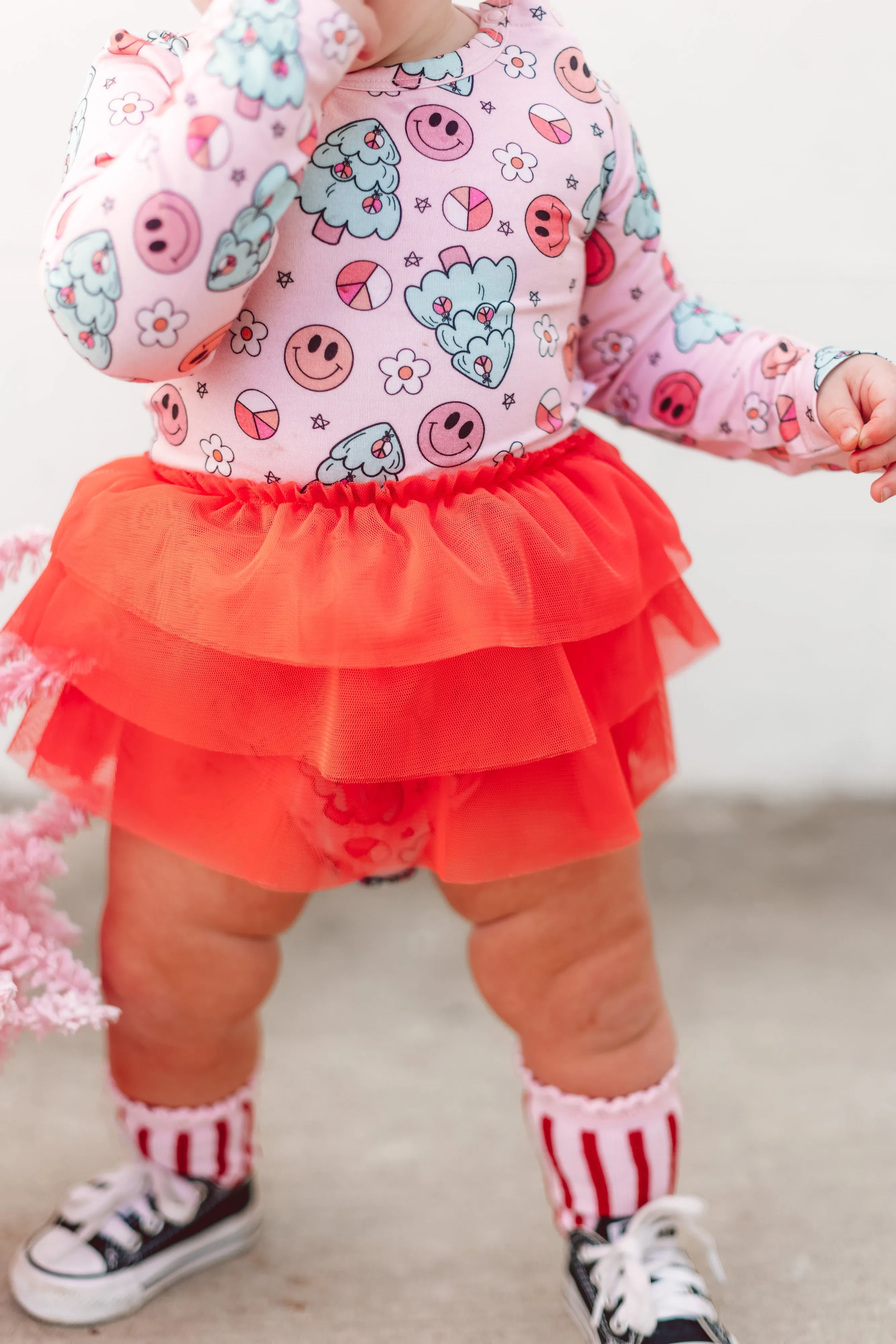 GROOVY & BRIGHT DREAM TUTU BODYSUIT DRESS