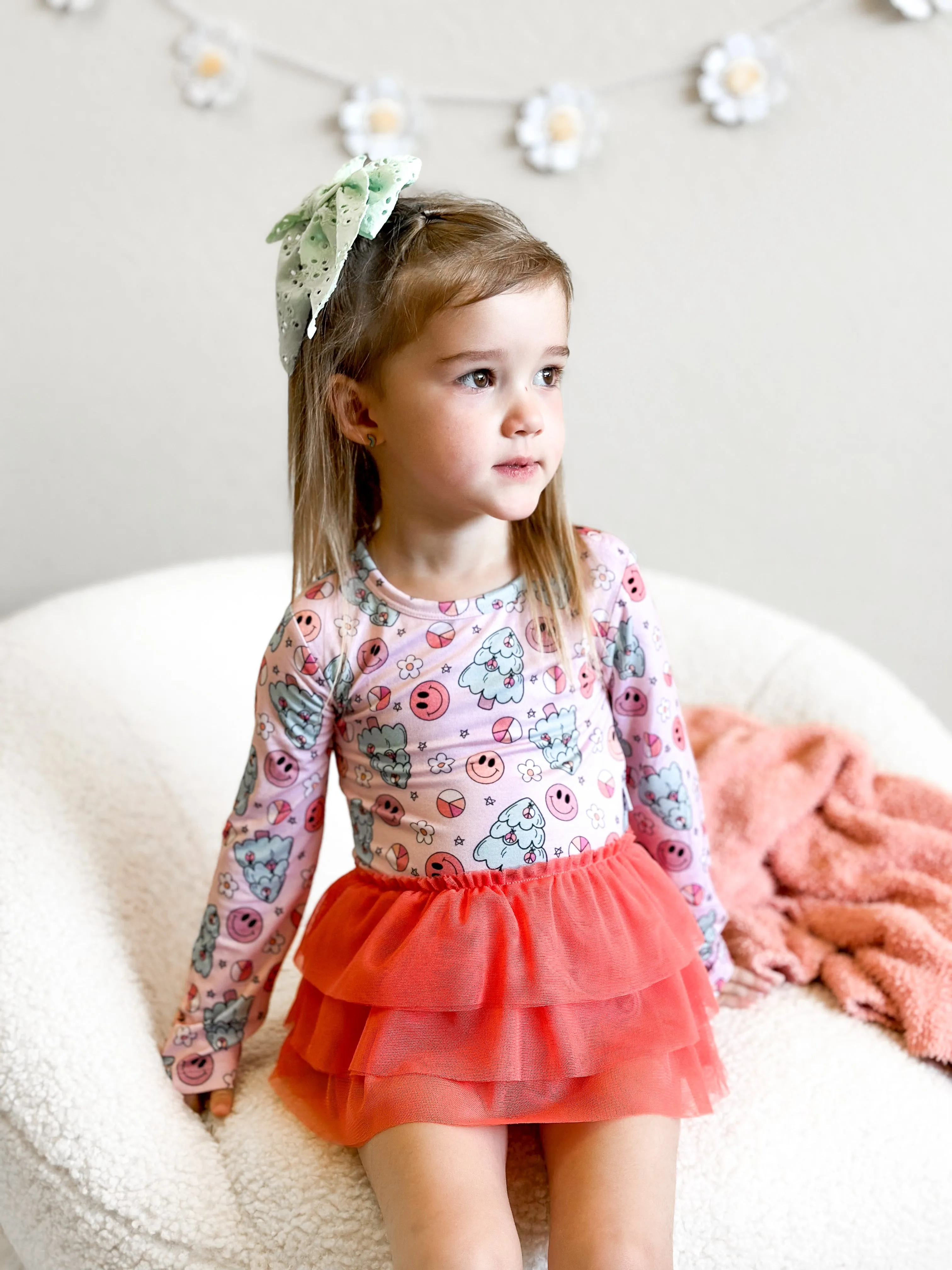 GROOVY & BRIGHT DREAM TUTU BODYSUIT DRESS