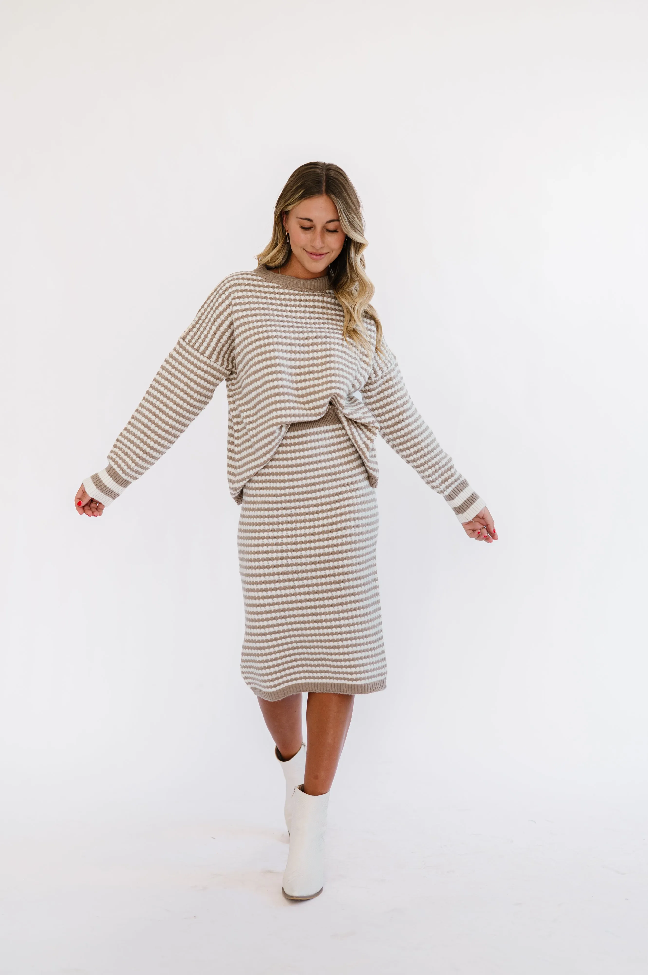 Harper Sweater Skirt Set