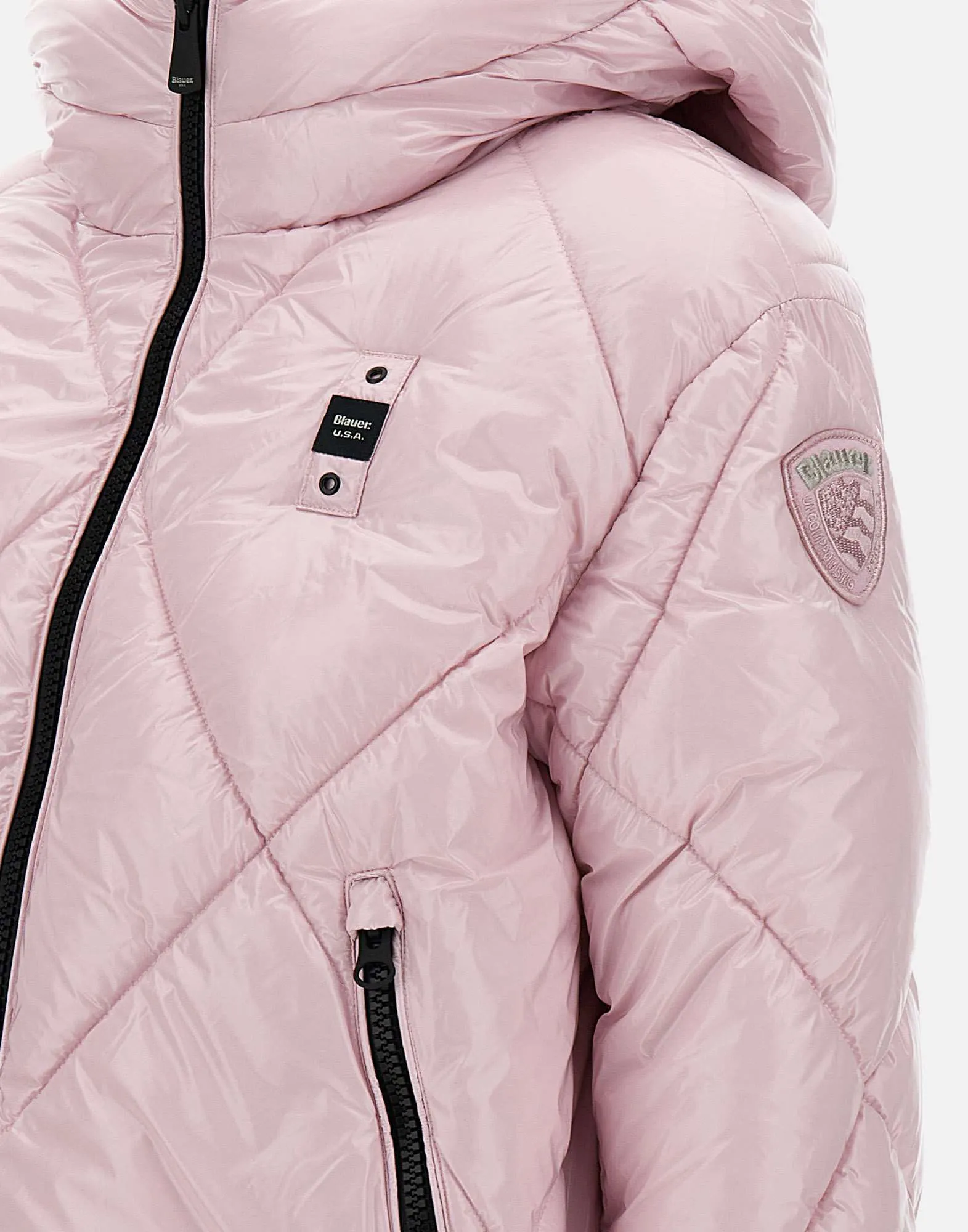 June Down Jacket in Pink