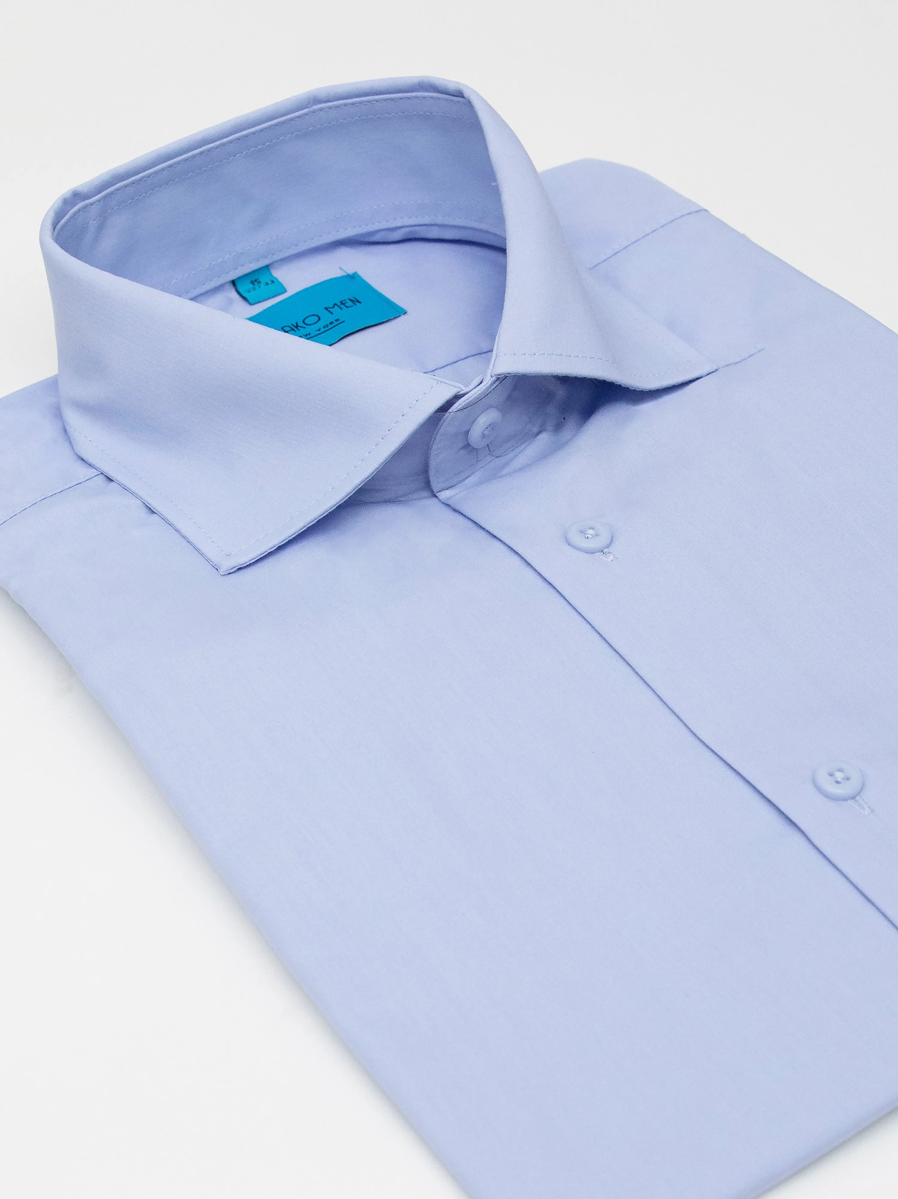 Karako Men Light Blue Dress Shirt