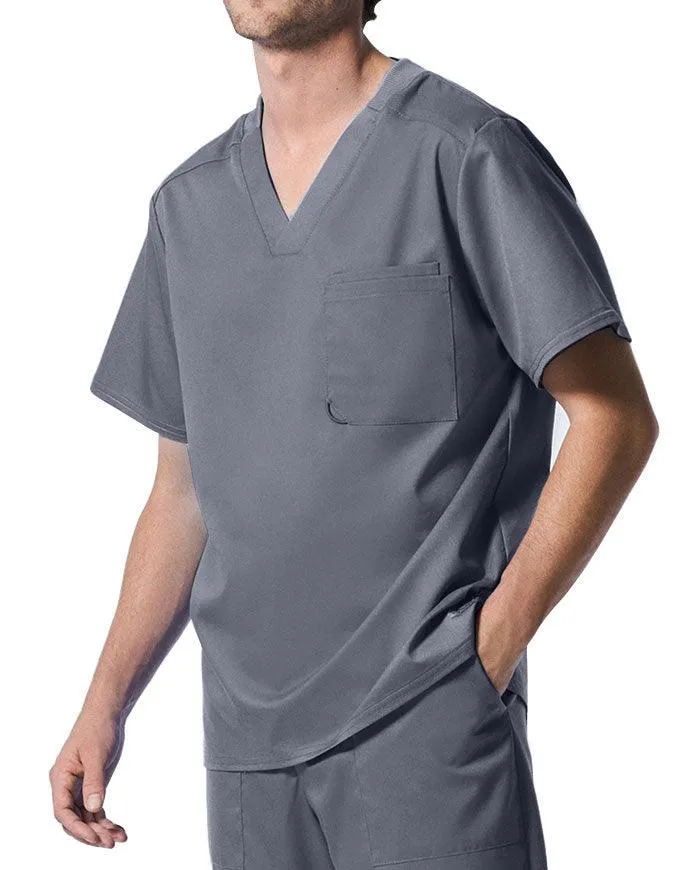 Landau ProFlex Men's 2 Pocket V-Neck Scrub Top