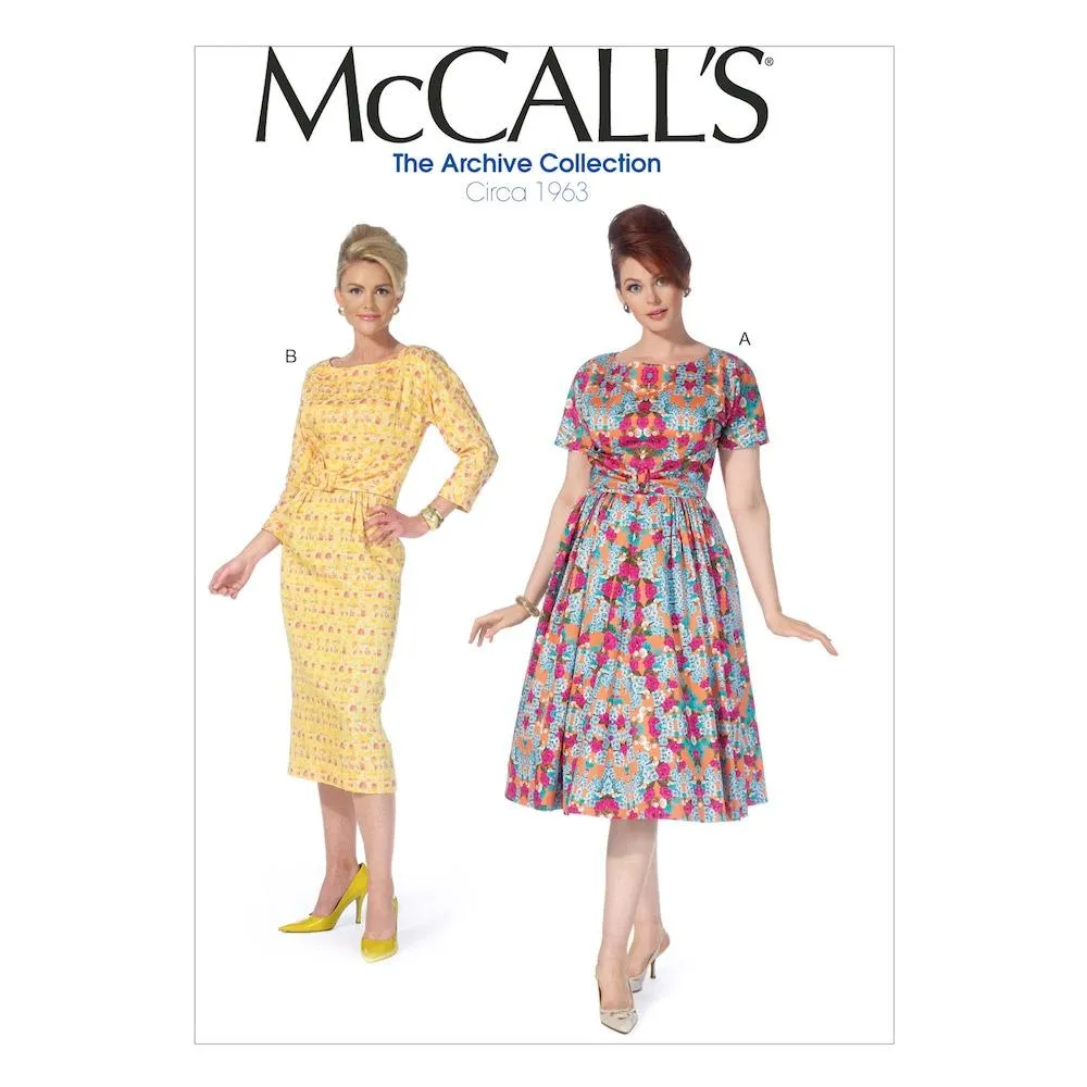 McCall's Pattern M7086 Misses'/Women's Dresses