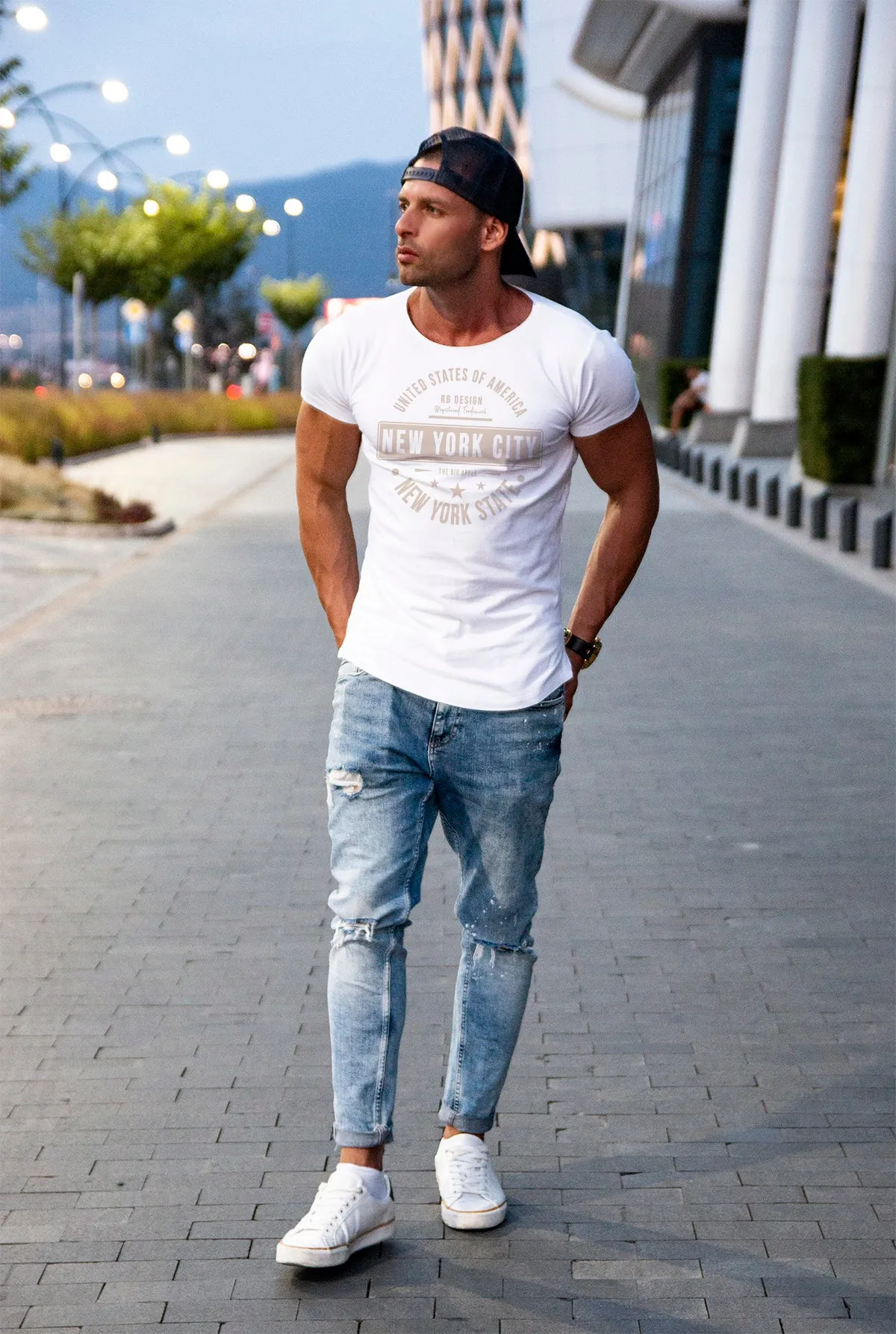 Mens T-shirt "New York City" MD950