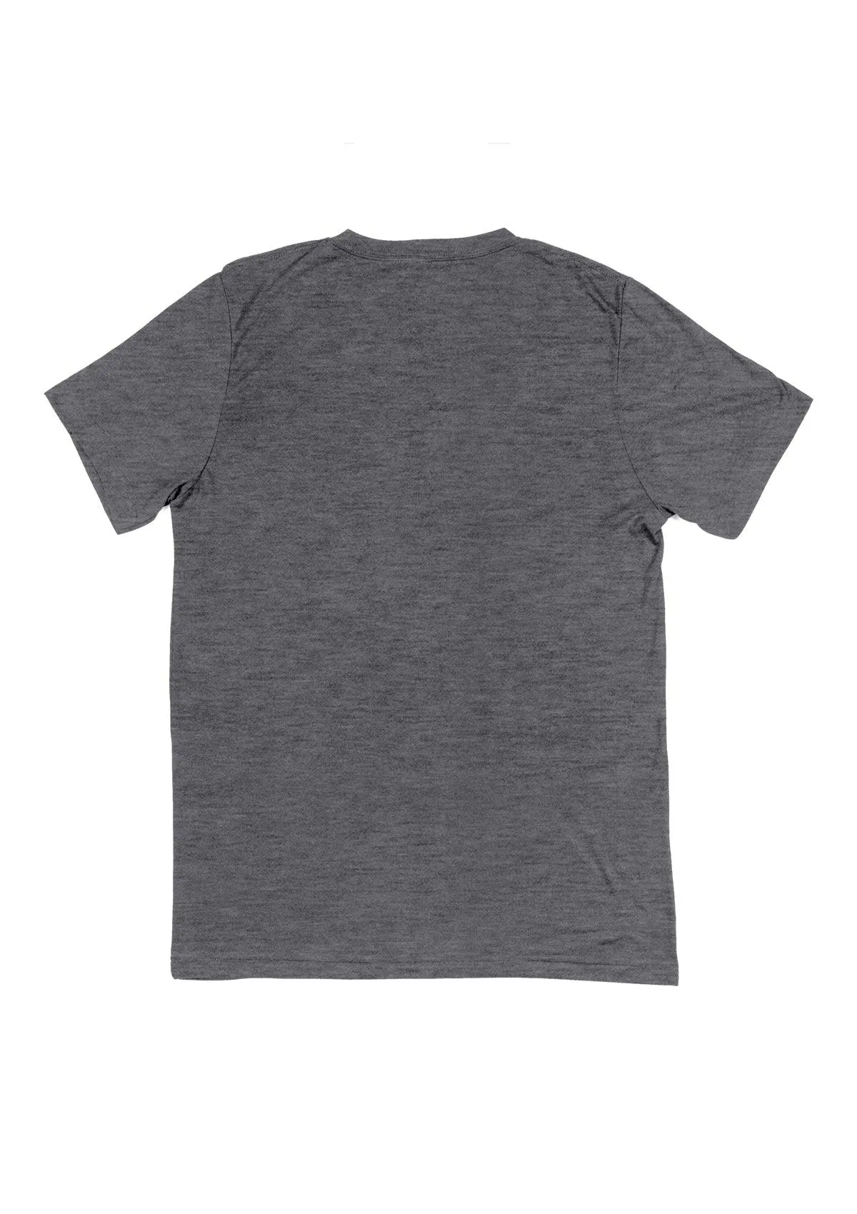 Mens T-Shirts Short Sleeve V-Neck Athletic Gray Heather