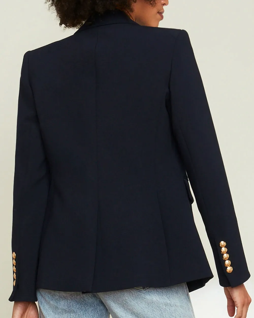 Navy Miller Dickey Jacket