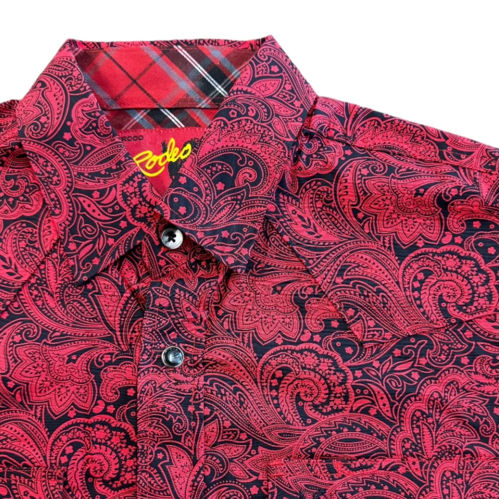 Red Paisley L/S