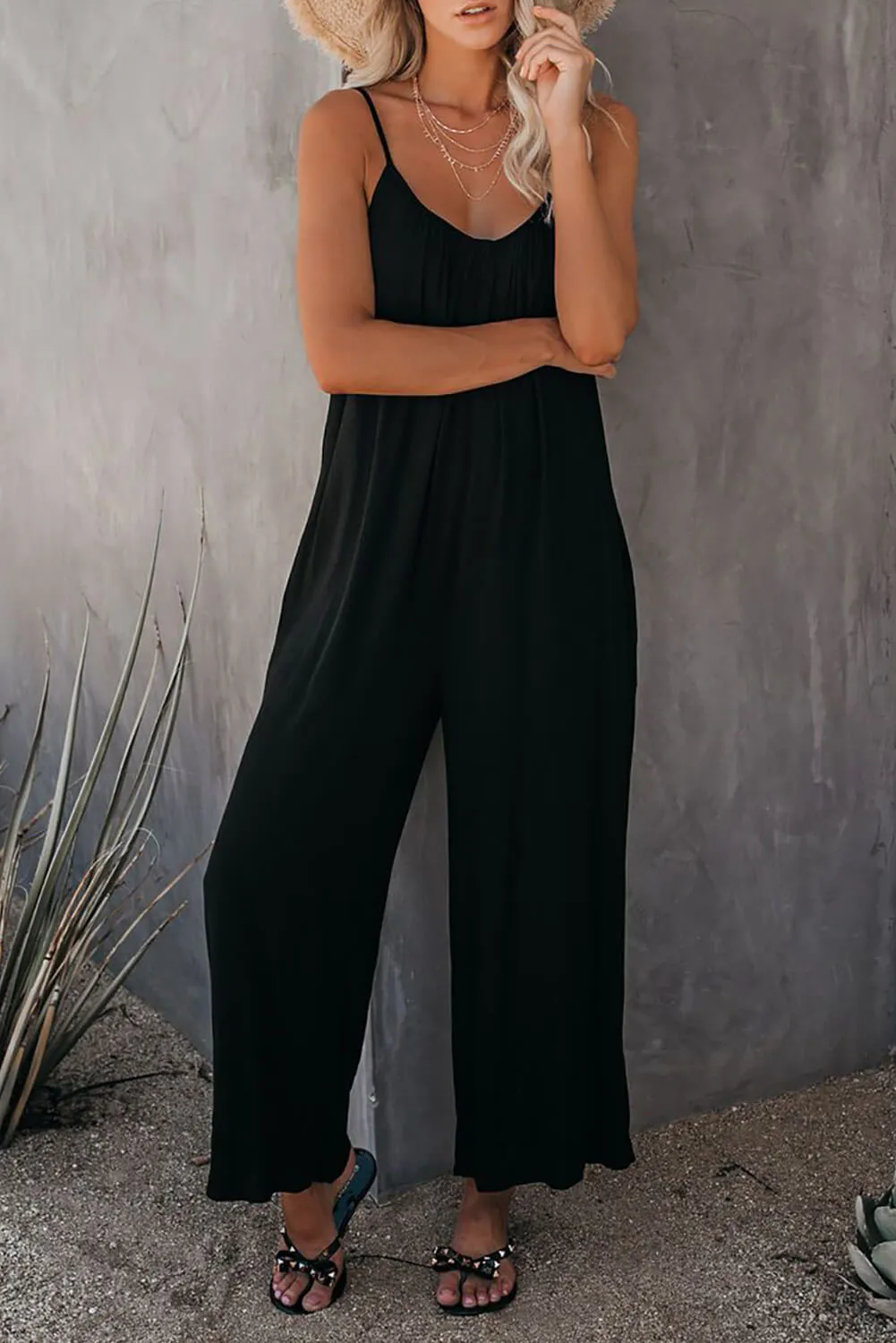 Smooth Flowy Jumpsuit