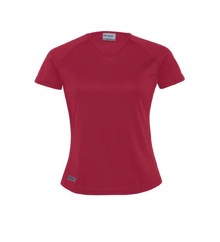 Womens Plain Raglan Tee WDGR