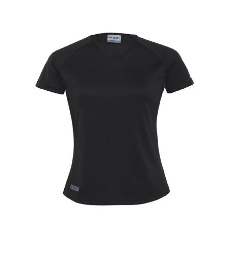 Womens Plain Raglan Tee WDGR