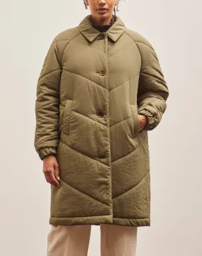 YMC Rock Wadded Coat, Olive